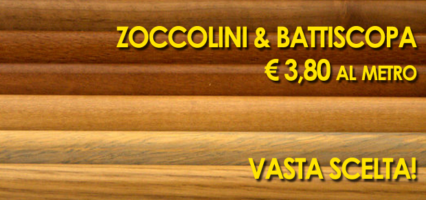 zoccolini in legno